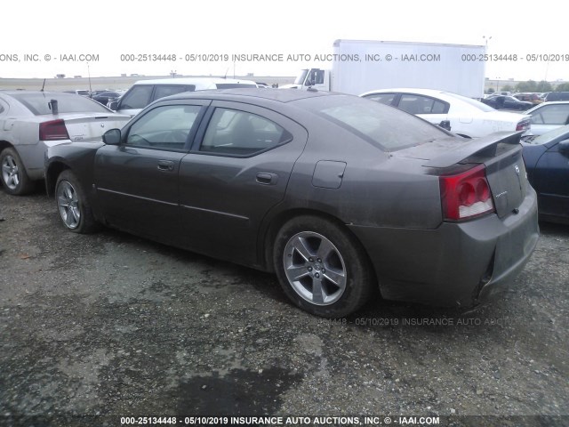 2B3CA3CV2AH141847 - 2010 DODGE CHARGER SXT GRAY photo 3