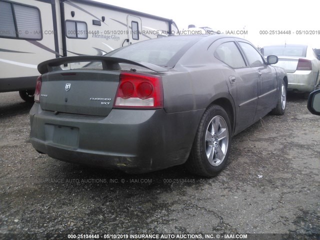 2B3CA3CV2AH141847 - 2010 DODGE CHARGER SXT GRAY photo 4