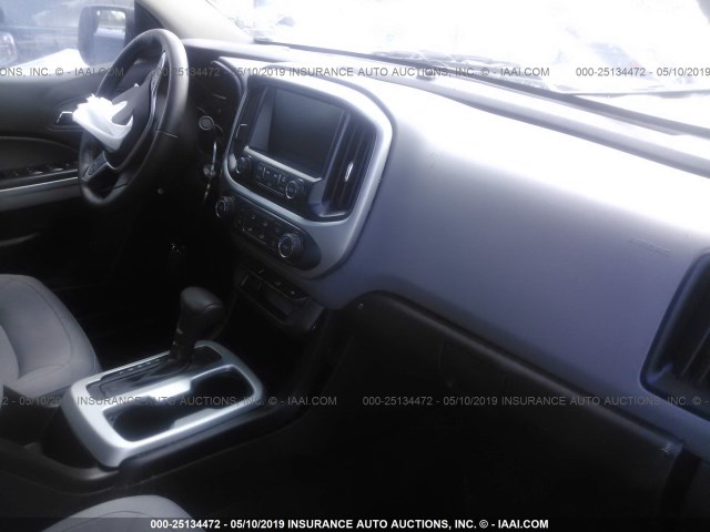 1GCGSCEN6J1237599 - 2018 CHEVROLET COLORADO LT BURGUNDY photo 5