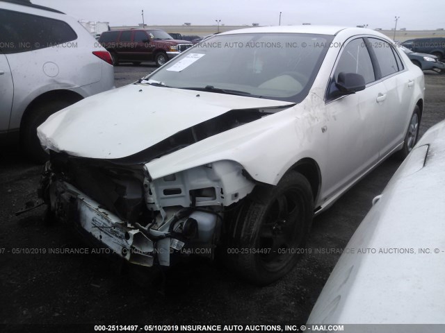 1G1ZG57B784292363 - 2008 CHEVROLET MALIBU LS 白色 照片 2