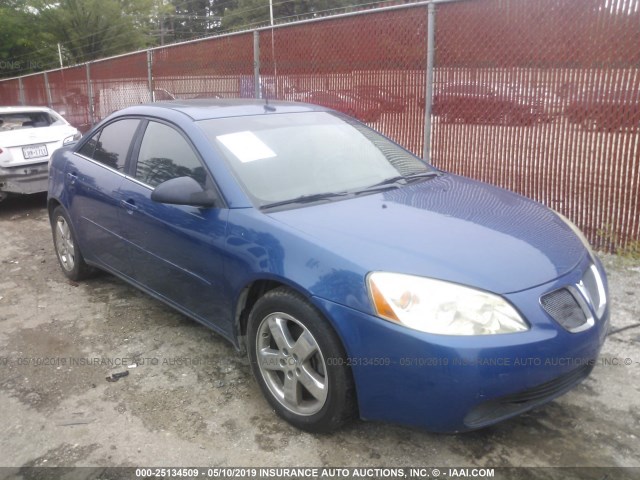 1G2ZH528654152658 - 2005 PONTIAC G6 GT BLUE photo 1