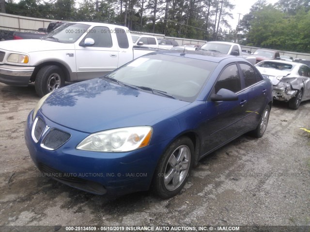 1G2ZH528654152658 - 2005 PONTIAC G6 GT BLUE photo 2