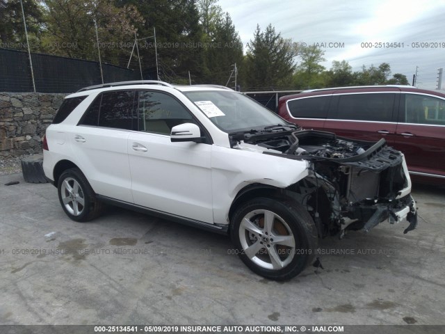 4JGDA5HB0JB171625 - 2018 MERCEDES-BENZ GLE 350 4MATIC WHITE photo 1