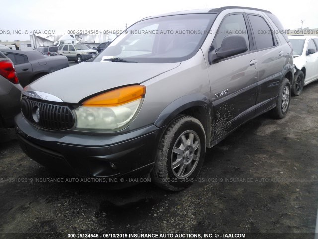 3G5DA03E12S503917 - 2002 BUICK RENDEZVOUS CX BROWN photo 2