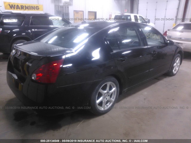 1N4BA41E94C846709 - 2004 NISSAN MAXIMA SE/SL BLACK photo 4