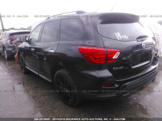 5N1DR2MN5JC638331 - 2018 NISSAN PATHFINDER S/SV/SL/PLATINUM BLACK photo 3