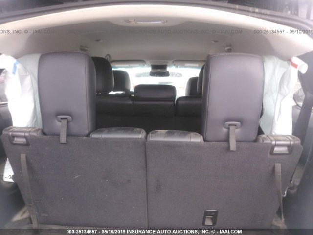 5N1DR2MN5JC638331 - 2018 NISSAN PATHFINDER S/SV/SL/PLATINUM BLACK photo 8