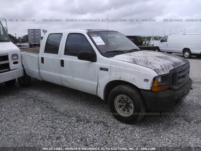 3FTSW30L21MA31655 - 2001 FORD F350 SRW SUPER DUTY WHITE photo 1