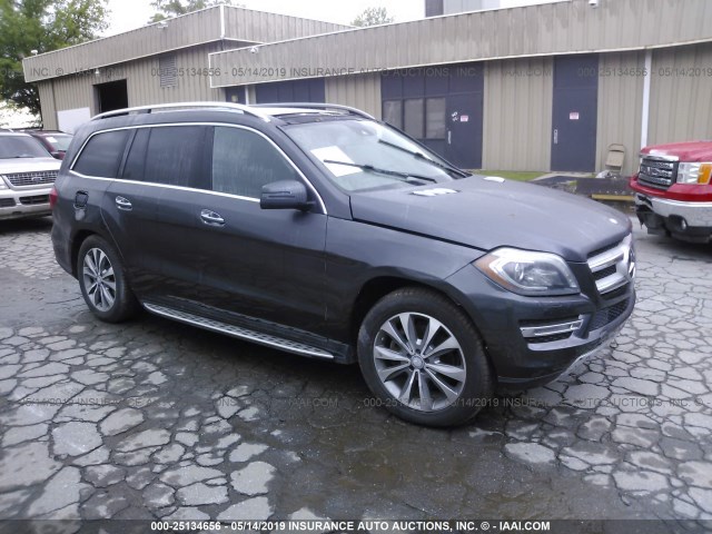 4JGDF7CEXEA324165 - 2014 MERCEDES-BENZ GL GRAY photo 1