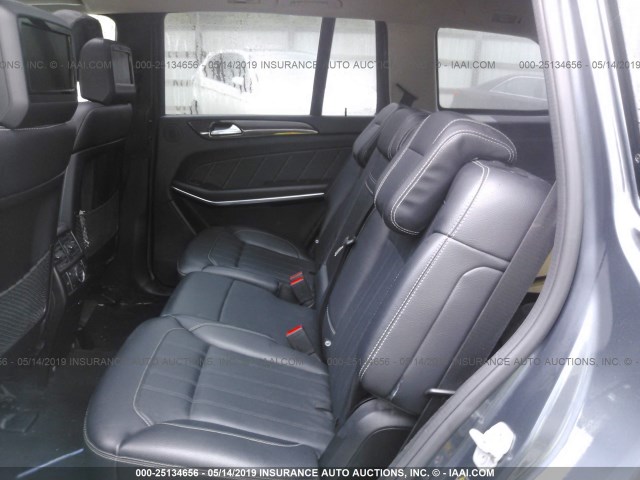 4JGDF7CEXEA324165 - 2014 MERCEDES-BENZ GL GRAY photo 8