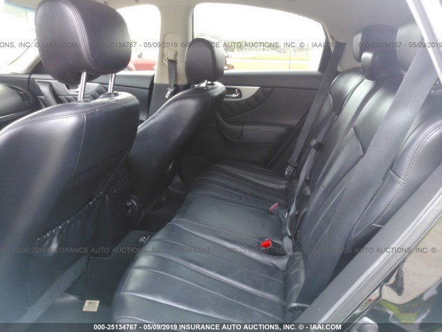 JN8CS1MU6EM451349 - 2014 INFINITI QX70 BLACK photo 8