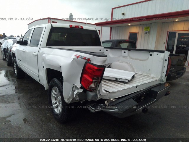 3GCUKREC2FG528324 - 2015 CHEVROLET SILVERADO K1500 LT WHITE photo 3