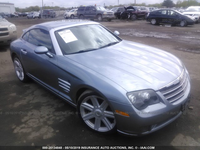 1C3AN69L14X003397 - 2004 CHRYSLER CROSSFIRE LIMITED Light Blue photo 1