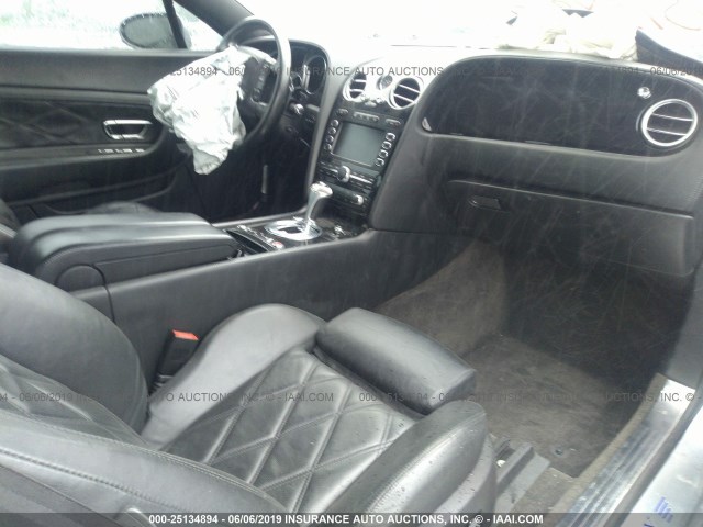 SCBCR63W85C028336 - 2005 BENTLEY CONTINENTAL GT GRAY photo 5