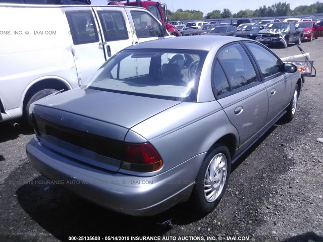 1G8ZK5274XZ112454 - 1999 SATURN SL2 GRAY photo 4