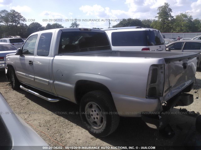 2GCEC19V641206080 - 2004 CHEVROLET SILVERADO C1500 SILVER photo 3