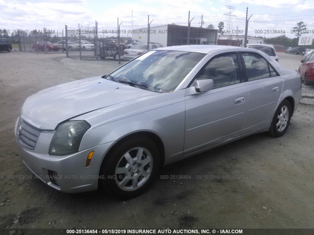 1G6DP567750138059 - 2005 CADILLAC CTS HI FEATURE V6 SILVER photo 2