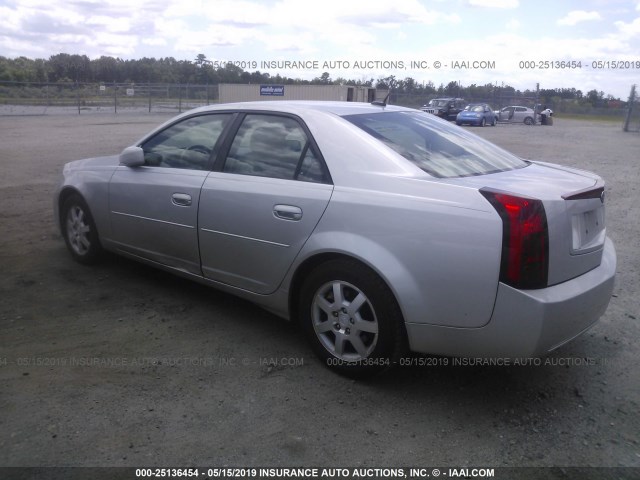 1G6DP567750138059 - 2005 CADILLAC CTS HI FEATURE V6 SILVER photo 3