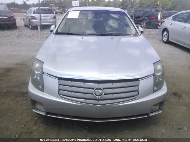 1G6DP567750138059 - 2005 CADILLAC CTS HI FEATURE V6 SILVER photo 6