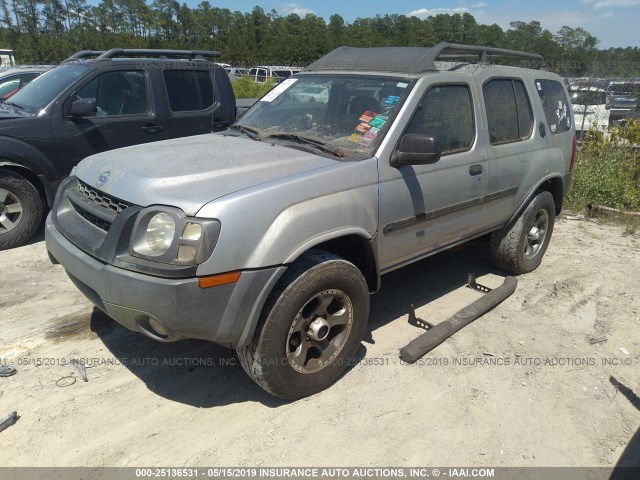 5N1MD28Y43C671357 - 2003 NISSAN XTERRA SE/SC SILVER photo 2