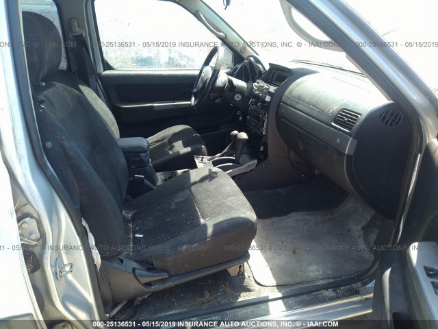 5N1MD28Y43C671357 - 2003 NISSAN XTERRA SE/SC SILVER photo 5