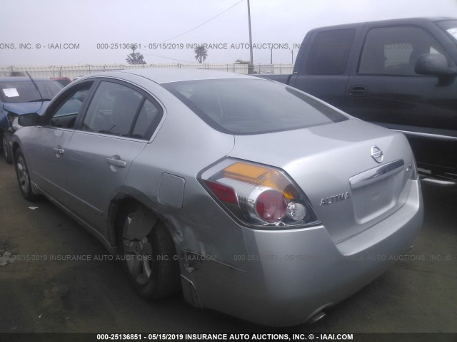 1N4AL21EX8C206427 - 2008 NISSAN ALTIMA 2.5/2.5S SILVER photo 3