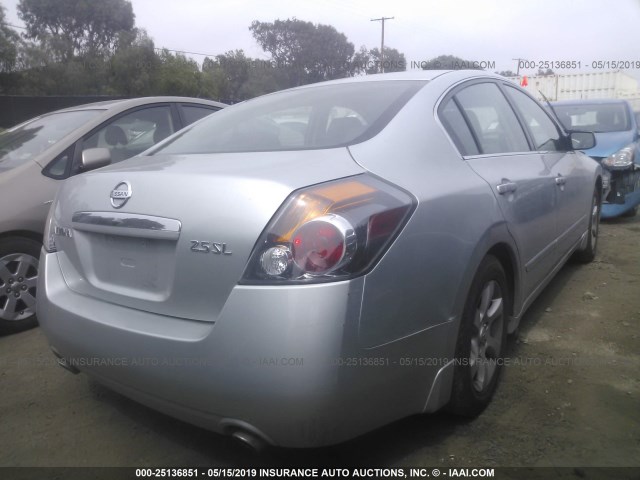 1N4AL21EX8C206427 - 2008 NISSAN ALTIMA 2.5/2.5S SILVER photo 4