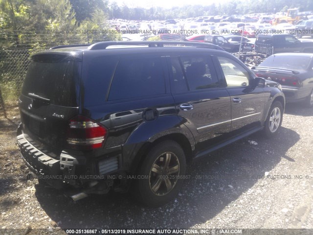 4JGBF22E38A342507 - 2008 MERCEDES-BENZ GL 320 CDI BLACK photo 4