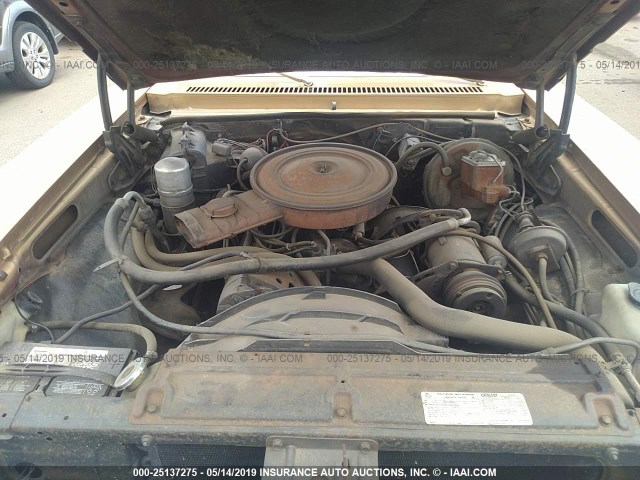 1Y69U7K112072 - 1977 CHEVROLET NOVA BROWN photo 10