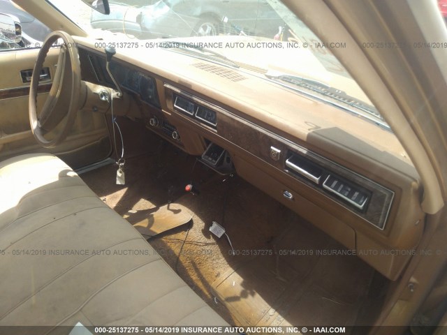 1Y69U7K112072 - 1977 CHEVROLET NOVA BROWN photo 5