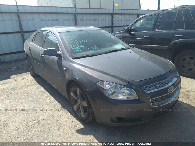 1G1ZH57BX8F227671 - 2008 CHEVROLET MALIBU 1LT 灰色 照片 1