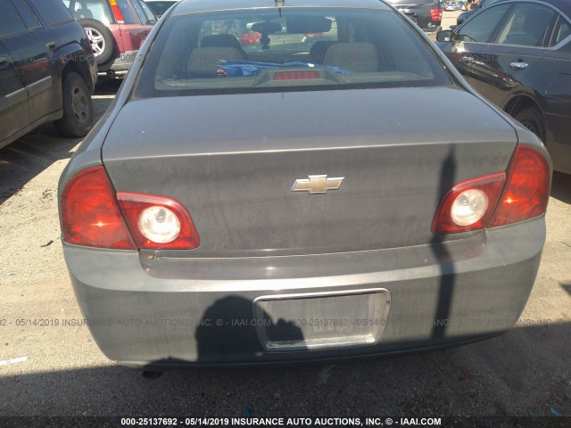 1G1ZH57BX8F227671 - 2008 CHEVROLET MALIBU 1LT 灰色 照片 6