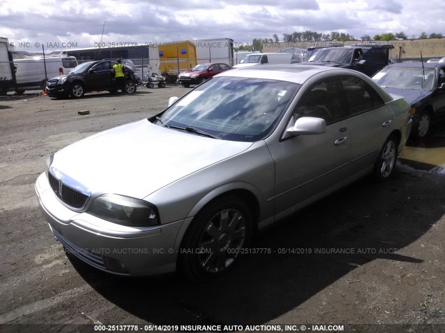 1LNHM87A34Y608358 - 2004 LINCOLN LS SILVER photo 2