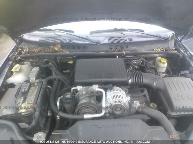 1J4GW48N84C372222 - 2004 JEEP GRAND CHEROKEE LAREDO/COLUMBIA/FREEDOM 蓝色 照片 10