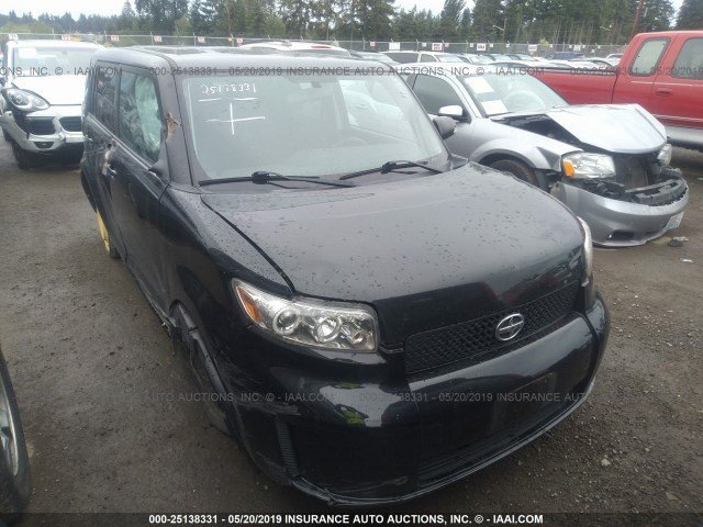 JTLKE50E181032744 - 2008 TOYOTA SCION XB 黑色 照片 1
