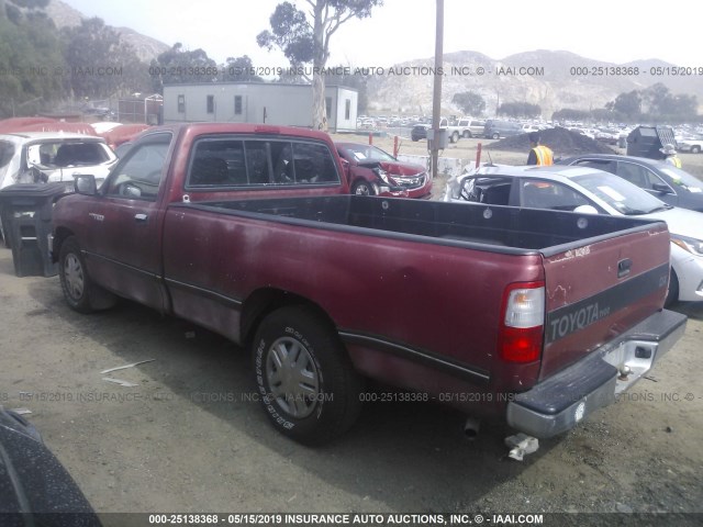 JT4VD10A0R0019007 - 1994 TOYOTA T100 DX RED photo 3
