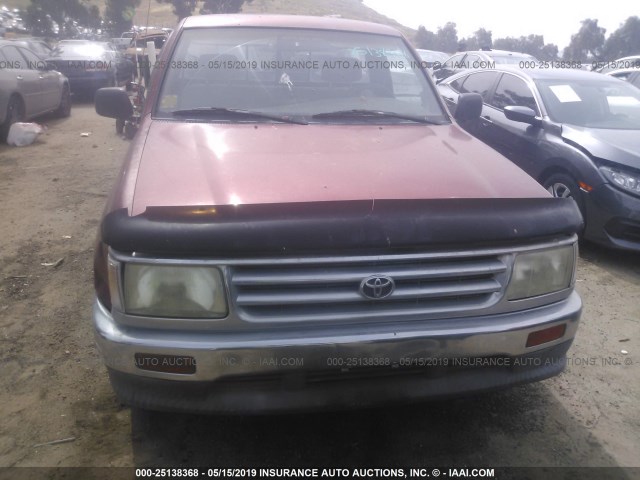 JT4VD10A0R0019007 - 1994 TOYOTA T100 DX RED photo 6