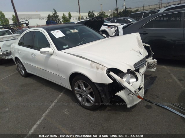 WDBUF56J46A970903 - 2006 MERCEDES-BENZ E 350 WHITE photo 1