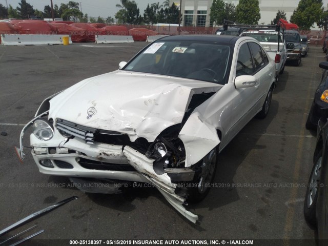 WDBUF56J46A970903 - 2006 MERCEDES-BENZ E 350 WHITE photo 2