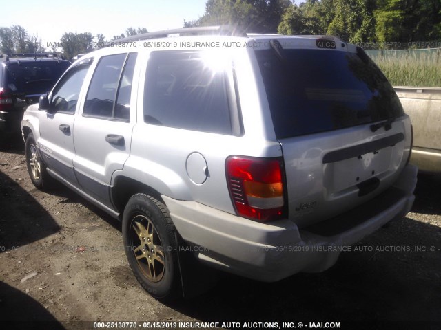1J4GW48S54C185090 - 2004 JEEP GRAND CHEROKEE LAREDO/COLUMBIA/FREEDOM 银色 照片 3