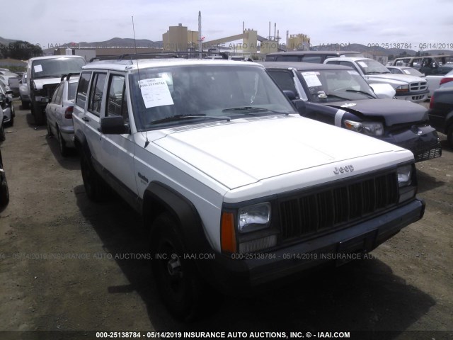 1J4FT68S0TL233142 - 1996 JEEP CHEROKEE SPORT/CLASSIC WHITE photo 1