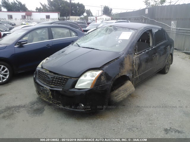 3N1AB61E98L748176 - 2008 NISSAN SENTRA 2.0/2.0S/2.0SL BLACK photo 2