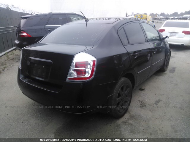 3N1AB61E98L748176 - 2008 NISSAN SENTRA 2.0/2.0S/2.0SL BLACK photo 4