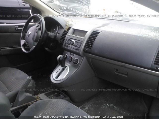 3N1AB61E98L748176 - 2008 NISSAN SENTRA 2.0/2.0S/2.0SL BLACK photo 5