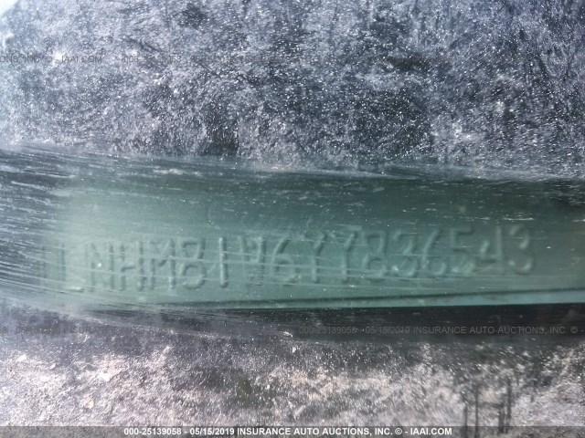 1LNHM81W6YY836543 - 2000 LINCOLN TOWN CAR EXECUTIVE WHITE photo 9