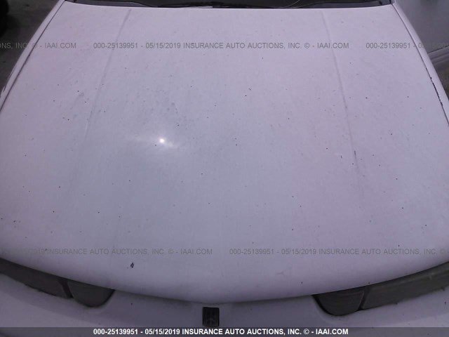 1G3WH55M8RD395627 - 1994 OLDSMOBILE CUTLASS SUPREME S WHITE photo 10
