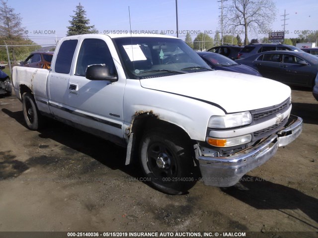 2GCEC19V911390376 - 2001 CHEVROLET SILVERADO C1500 WHITE photo 1