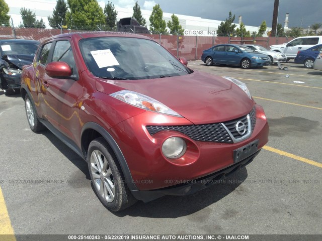 JN8AF5MR6CT101379 - 2012 NISSAN JUKE S/SV/SL RED photo 1