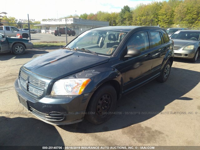 1B3HB28B77D302792 - 2007 DODGE CALIBER BLUE photo 2