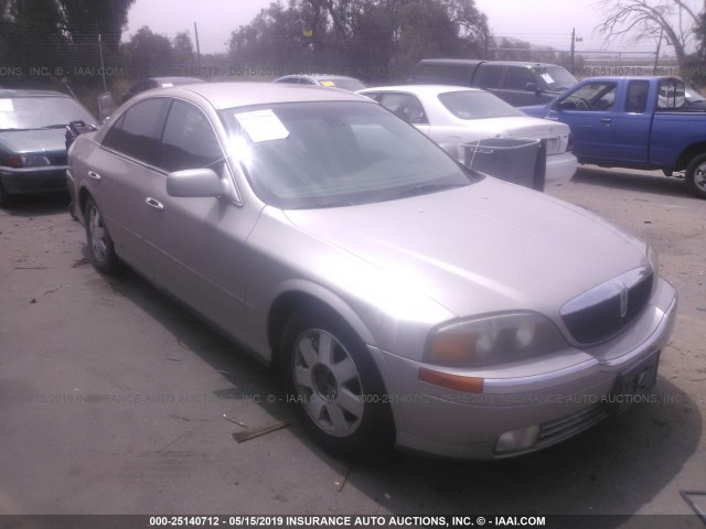 1LNHM86S42Y690088 - 2002 LINCOLN LS Champagne photo 1